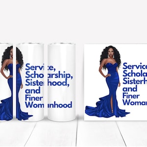 Zeta Phi Beta Drink Tumbler