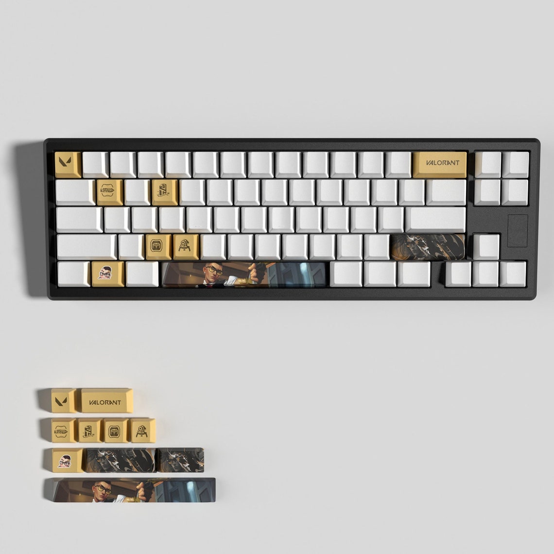 Valorant Chamber Keycaps 10 Keys OEM Profile Keyboard Etsy Canada