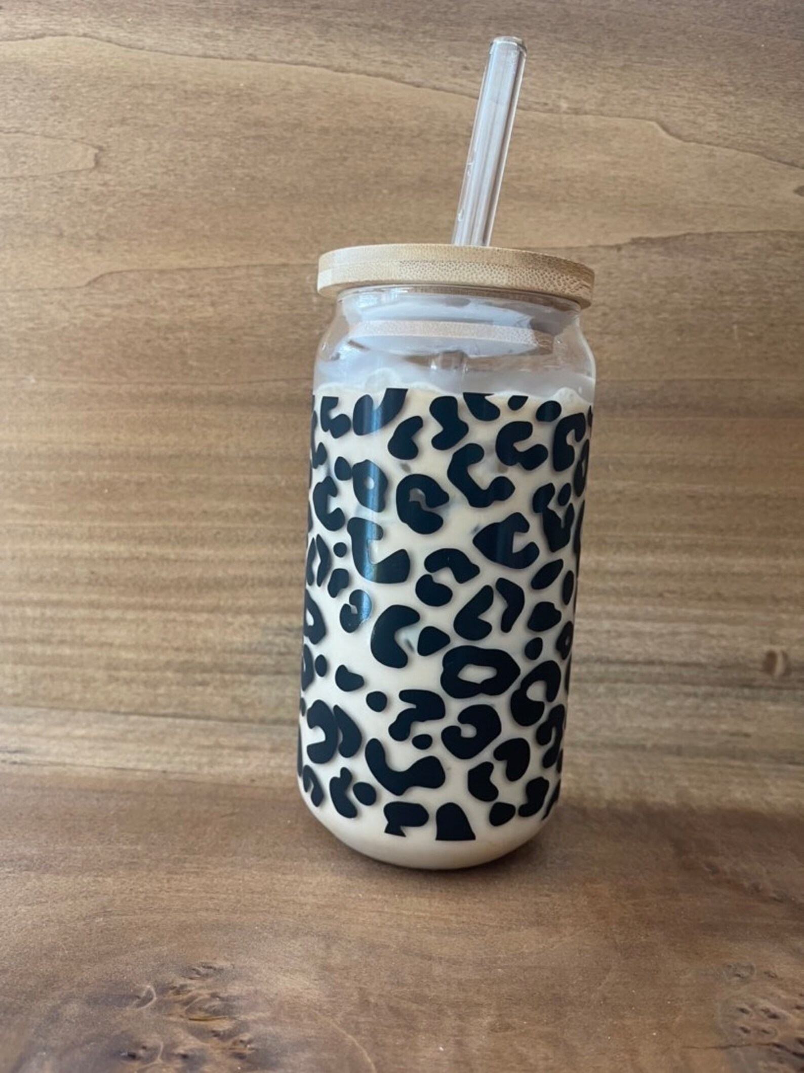 Leopard Beer Can Glass // Leopard Print Gifts // Gifts for Her ...
