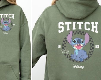 Disney Stitch Shirt, Front and Back Funny Disney Stitch Lilo Shirt, Lilo and Stitch Tee, Stitch Disneyland Shirt, Ohana Hawai Tshirt