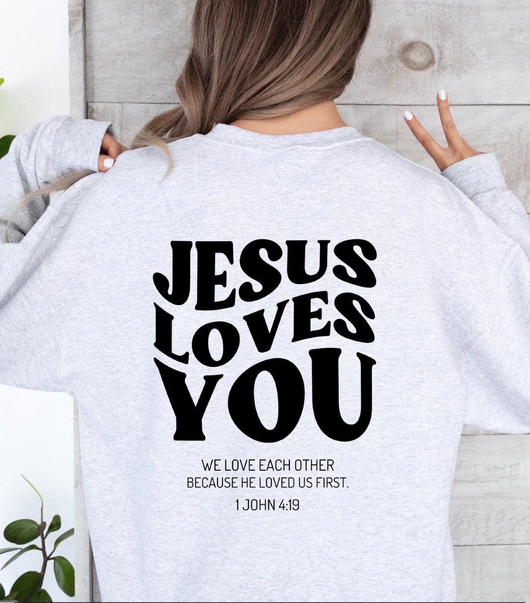 Thank You Jesus Sweatshirt