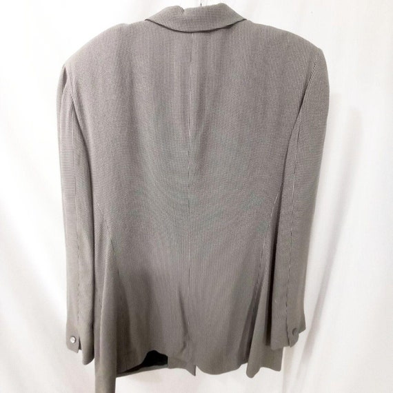 Vintage 70s Liz Claiborne Long Sleeve Black White… - image 4