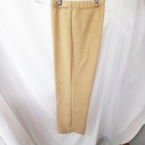 VTG Unbranded Stretch Waist Straight Leg Hi-Waist… - image 2