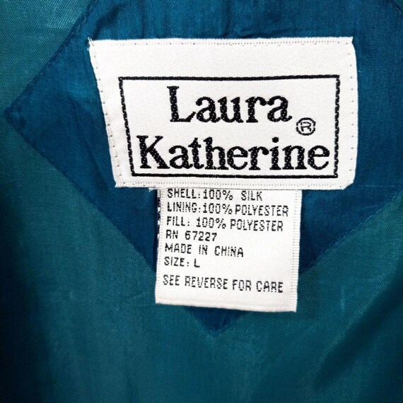 Vintage 90s Laura Katherine Oversized Lightweight… - image 8