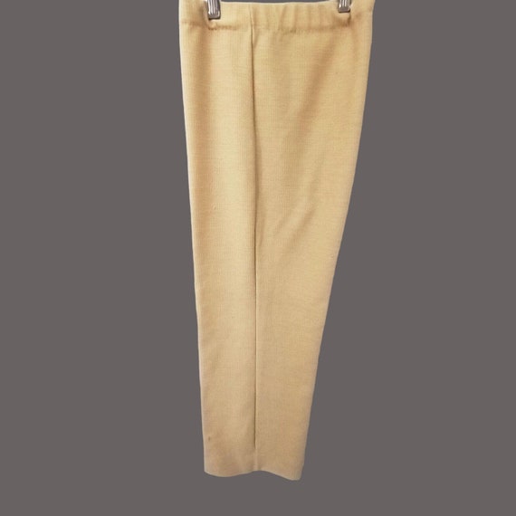 VTG Unbranded Stretch Waist Straight Leg Hi-Waist… - image 1