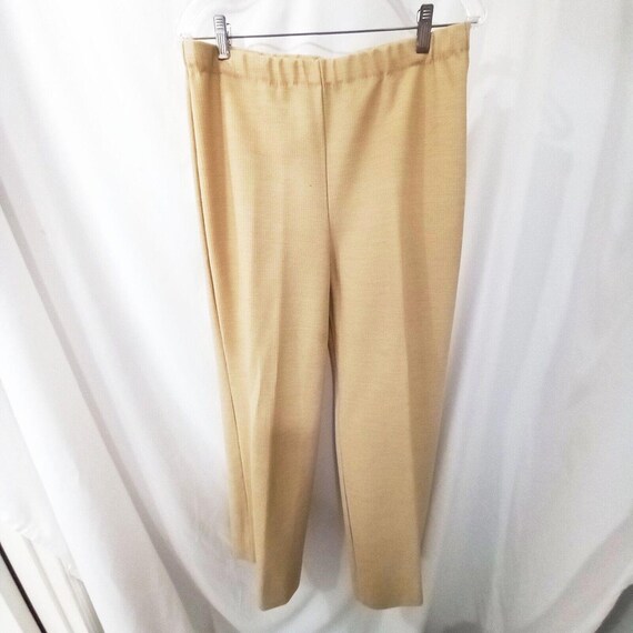 VTG Unbranded Stretch Waist Straight Leg Hi-Waist… - image 6