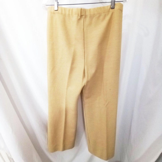 VTG Unbranded Stretch Waist Straight Leg Hi-Waist… - image 7