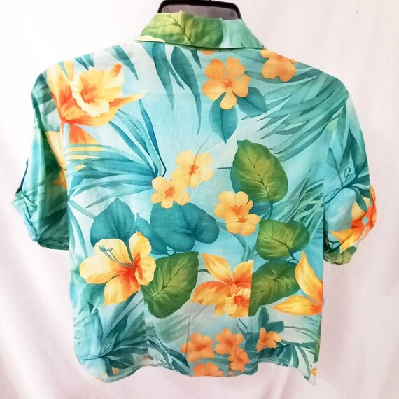 Vintage Caribbean Joe Multi-Color Summer Floral S… - image 7