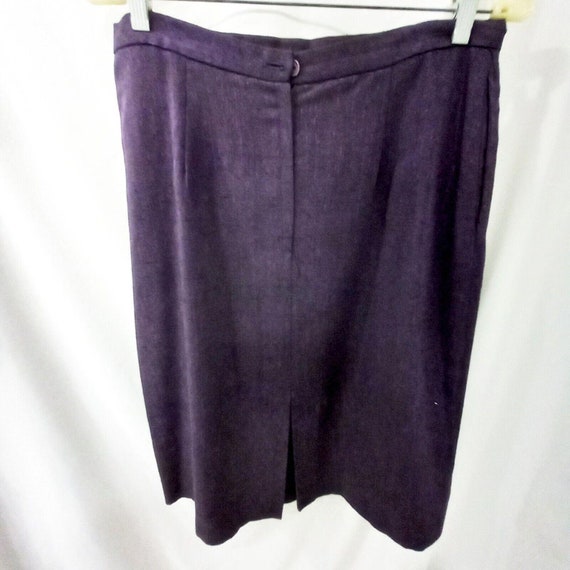 Vintage 1970's Paul Anthony Purple Cardigan Midi … - image 8