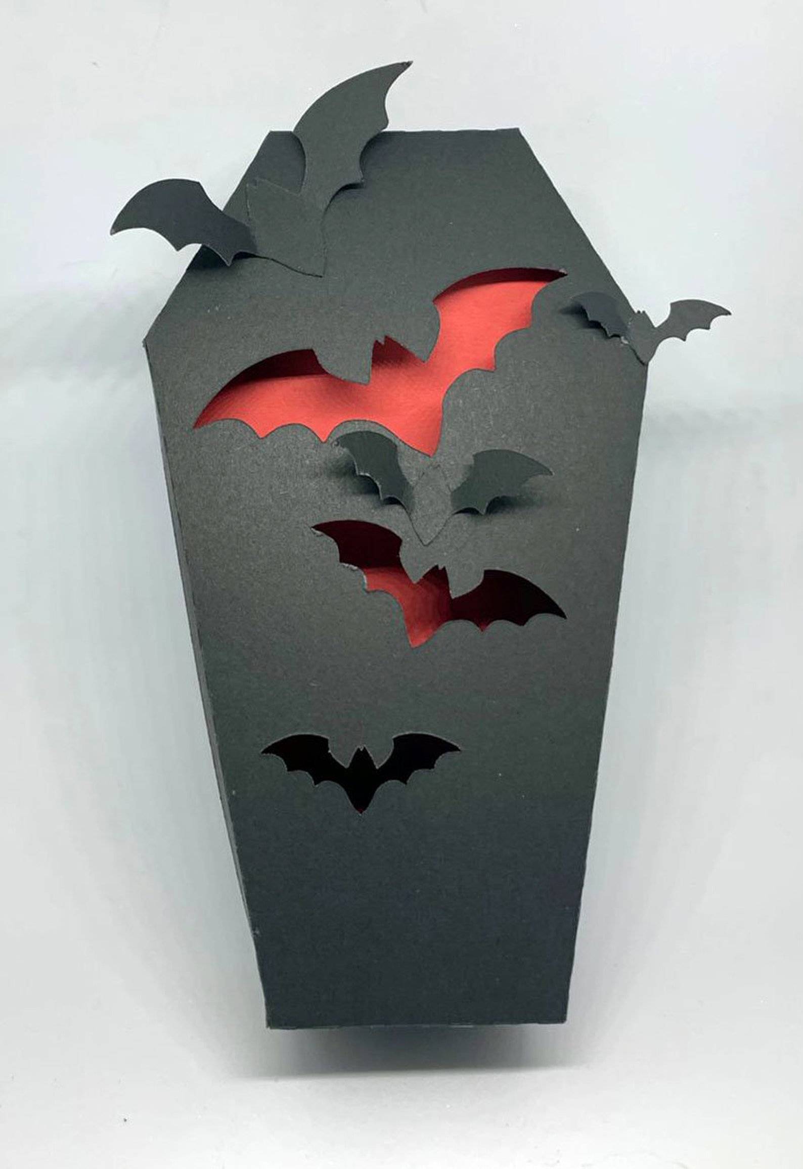 Coffin Gift Box Templatesvg DXF PDF Ready to Cut on Your Etsy