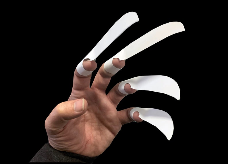 Freddy Krueger Glove DIY Template SVG Ideal for Halloween, Template Svg Freddy Krueger Glove DIY Template SVG Ideal for Halloween, Template Svg