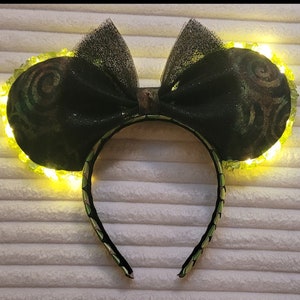 Glowing Prophecy Ears - Bruno Madrigal Inspired Light Up Mickey Ears