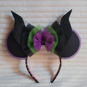 Forgotten Dark Fairy - Maleficent, Mistress of All Evil Inspired Park Ears Headband