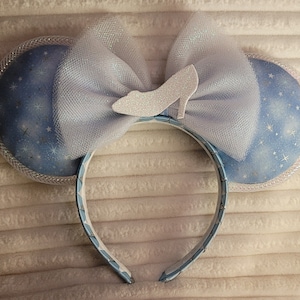 Glass Slipper Princess - Cinderella Inspired Park Ears Headband
