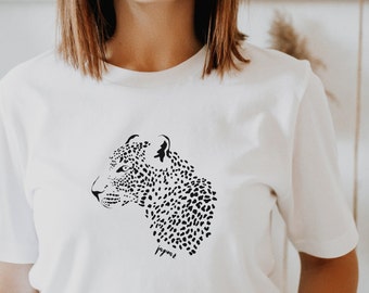 Unisex Jaguar Shirt: Jungle Life Tee, Animal Print