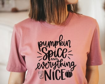 Pumpkin Spice Thanksgiving Tee: Unisex Fall Gift