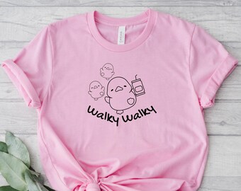 Walking Ducks T-Shirt: Group Stroll, Animal Lover Gift
