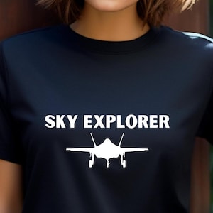 Sky Explorer Shirt: Flying Enthusiast Tee