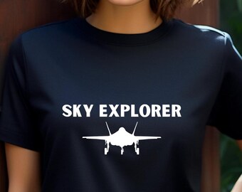 Sky Explorer Shirt: Flying Enthusiast Tee