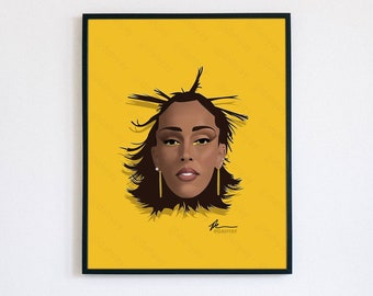 Doja Cat Vector - Etsy