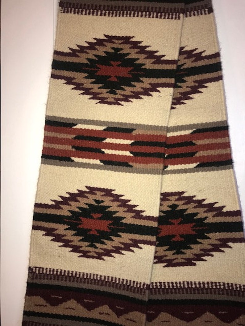 10 Southwestern Wool Table Runner 10 X 80 Beautiful Southwest Designs