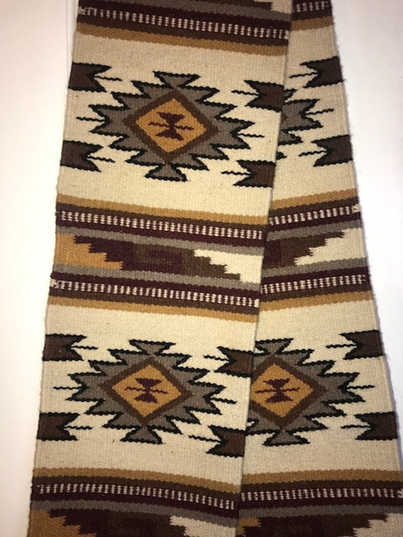 10 Southwestern Wool Table Runner 10 X 80 Beautiful Southwest Designs