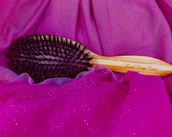 Mason Pearson Pocket Pure Boar Bristle Hairbrush - Dark Ruby