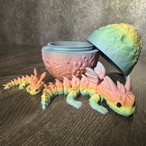 Mond Drache  18cm beweglicher gelenk Drache - Articulated Dragon - Schreibtischspielzeug - Spielzeug Stressball - Fidget
