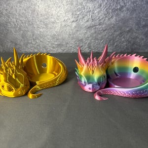 Drache für Alexa Echo Dot Halterung | Stand Drachenbaby Halter | Deko 4 / 5 Gen