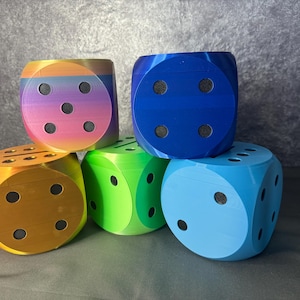 Würfel Spardose  Cash Stuffing / Umschlagmethode/ Budget/ Sparen/ Sparchallenges / 3D Druck