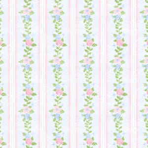 Roses pattern, Grandmillennial clipart, grandmillennial seamless pattern, roses seamless pattern, floral seamless pattern, commercial use image 1
