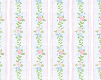 Roses pattern, Grandmillennial clipart, grandmillennial seamless pattern, roses seamless pattern, floral seamless pattern, commercial use