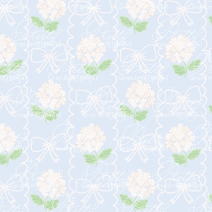 Aquarell Hortensien Muster, Hortensien, Aquarell Hortensien Muster, Hortensien Clipart, kommerzielle Nutzung, nahtloses Muster