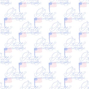 Patriotic pattern, 4th of july pattern, independence day pattern, USA flag patter, watercolor patriotic patter, grandmillennial