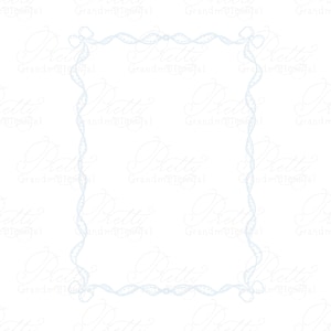 Bows ribbon frame clipart, bow frame clipart, grandmillennial clipart, ribbon frame clipart, 5x7 frame clipart, ribbon bows clipart