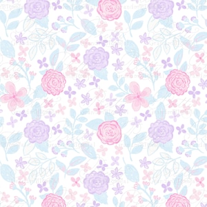 Liberty Ditsy Pastel Floral Pattern, floral pattern, pastel flowers pattern, liberty floral pattern, ditsy flowers pattern, grandmillennial