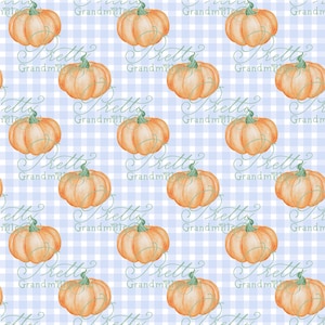 Wzór dyni, jesienny nadruk dyni, bezszwowy wzór, wzory grandmillennial, wzory jesienne, bezszwowy wzór jesienny, wzór kratownicy