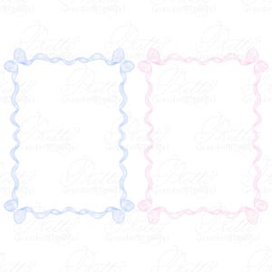 Bows ribbon frame clipart, bow frame clipart, grandmillennial clipart, ribbon frame clipart, 5x7 frame clipart, ribbon bows clipart