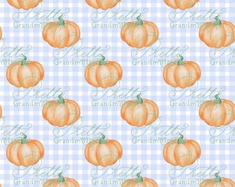 Pumpkin pattern, pumpkin fall print, seamless pattern, grandmillennial patterns, fall patterns, seamless fall pattern, trellis pattern