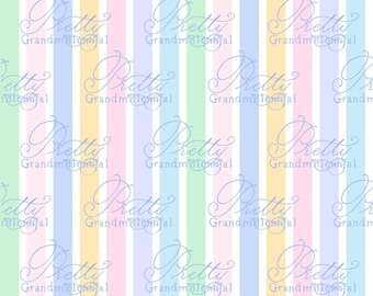Grandmillennial pastel stripes pattern, pastel stripes print, rainbow pastel stripes pattern, commercial use patterns, pattern shop