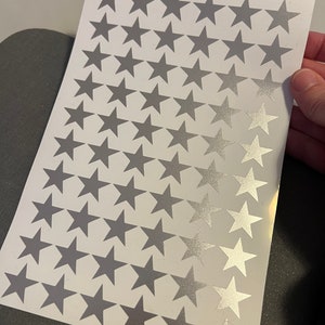 Permanent vinyl stickervel | Beloningsgrafiek voor kinderen | Bruiloften | Waterflessen | Tijdschriften | Kalenders |