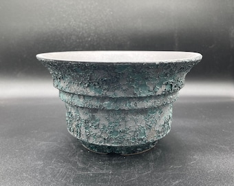 6.5 inch W* 4inch H/ High quality handmade ceramic pottery/Succulent Pot/Handmade Pot/Caudex Pot/Ceramic Pot/Planters/Black Pots/Cactus Pot