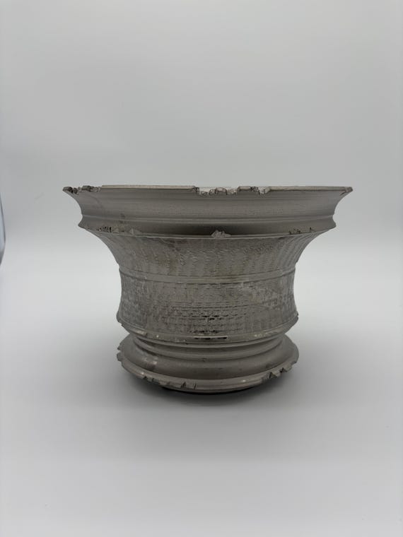 10.25 inch W* 7 inch H/ High quality handmade ceramic pottery/Succulent Pot/Handmade Pot/Caudex Pot/Ceramic Pot/Planter/Sliver Pot