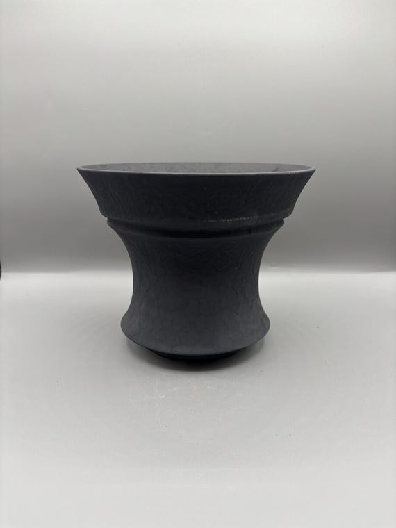7 inch W* 5.75 inch H/ High quality handmade ceramic pottery/Succulent Pot/Handmade Pot/Caudex Pot/Ceramic Pot/Planter/Black Pot/Cactus Pot