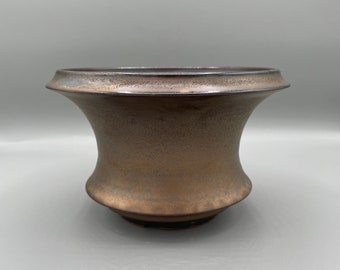 5.5 inch W* 3.5 inch H/ High quality handmade ceramic pottery/Succulent Pot/Handmade Pot/Caudex Pot/Ceramic Pot/Planter/Black Pot/Cactus Pot