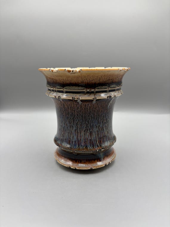 5 inch W* 5.5 inch H/ Mix Color/ High Quality Handmand Pottery/ Caudex Planter/Collector Pot/Caudiciform Planter/ Succulent Pot