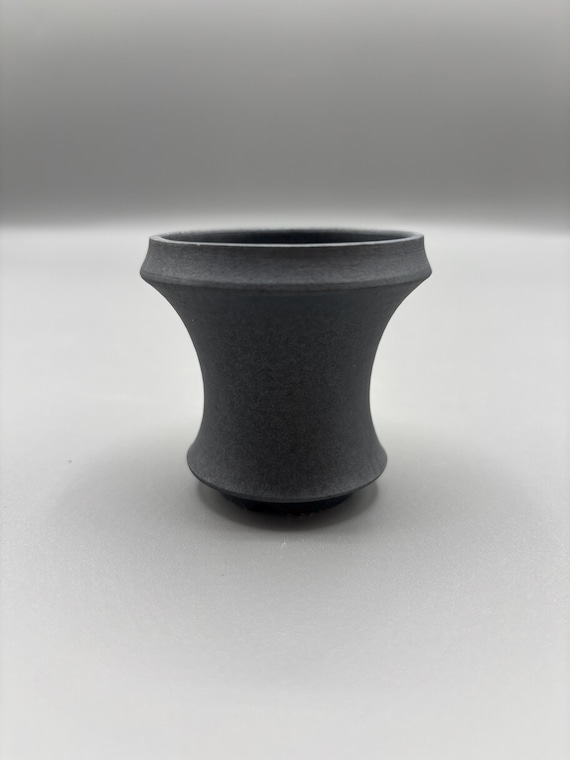 2 inch W* 2.25 inch H/ High quality handmade ceramic pottery/Succulent Pot/Handmade Pot/Caudex Pot/Ceramic Pot/Planter/Black Pot