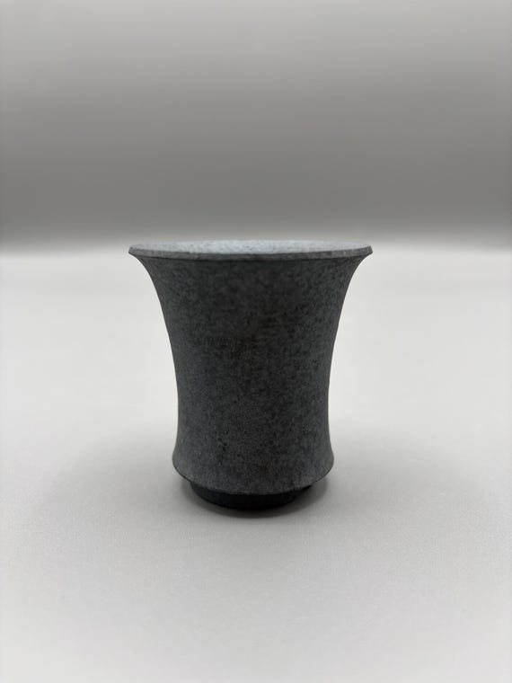 2.25 inch W* 2.25 inch H/ High quality handmade ceramic pottery/Succulent Pot/Handmade Pot/Caudex Pot/Ceramic Pot/Planter/Black Pot