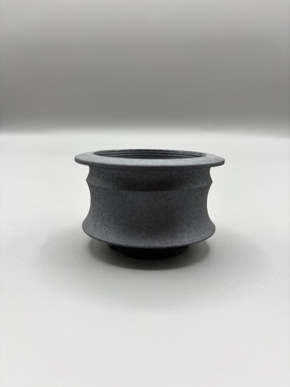 2.25 inch W* 1.5 inch H/ High quality handmade ceramic pottery/Succulent Pot/Handmade Pot/Caudex Pot/Ceramic Pot/Planter/Black Pot