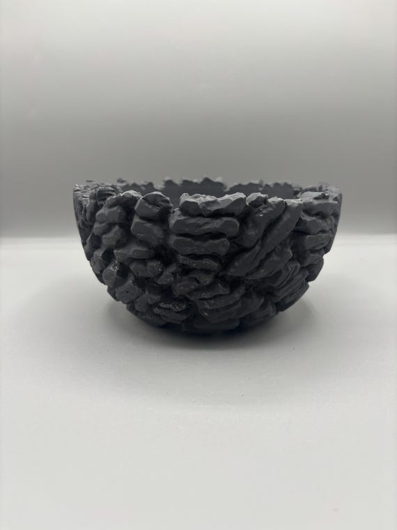 7 inch W* 3.5 inch H/ High quality handmade ceramic pottery/Succulent Pot/Handmade Pot/Caudex Pot/Ceramic Pot/Planters/Black Pots